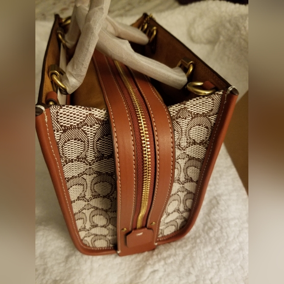 🎀NWT Coach Outlet Disney X Coach Rogue 25 Signature Textile Mickey Mouse - Picture 11 of 14